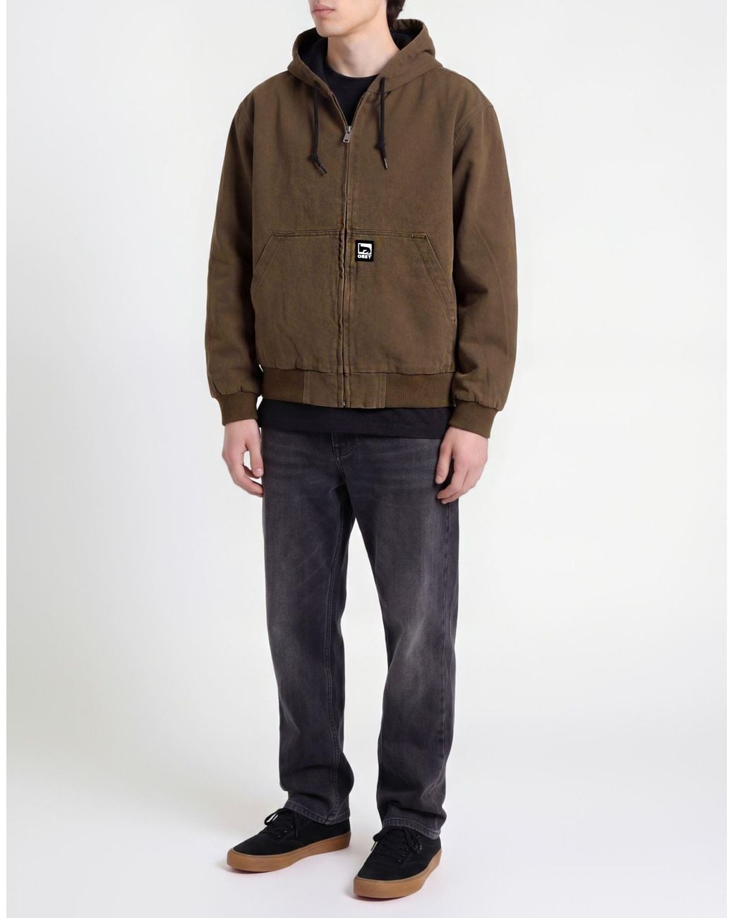 Obey Brown Jacket for men