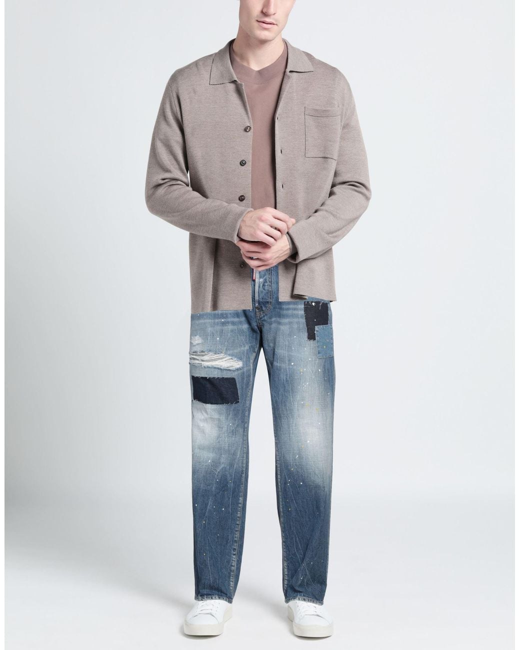 DSquared² Blue Jeans Cotton for men