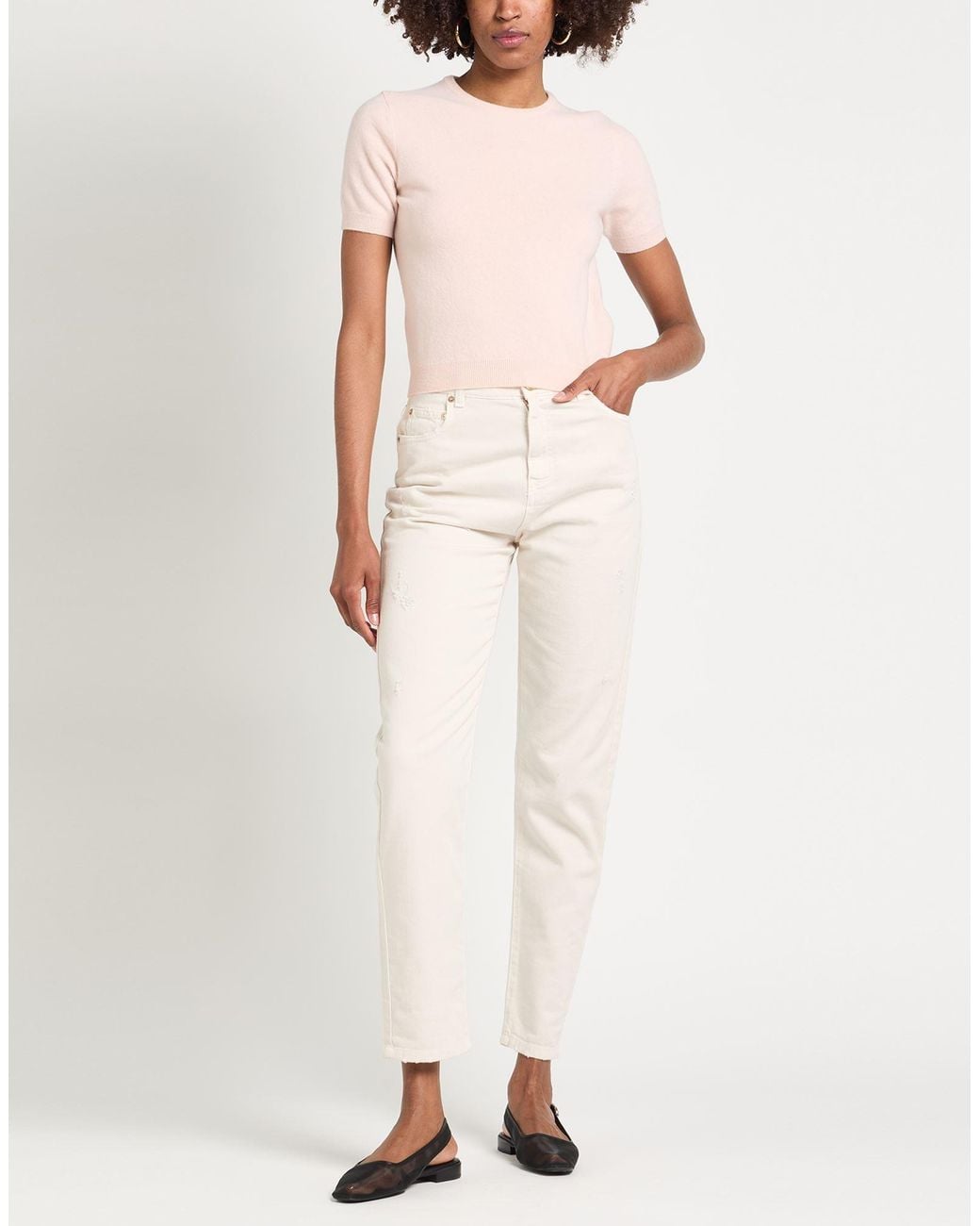 Maison Margiela Pink Sweater Virgin Wool