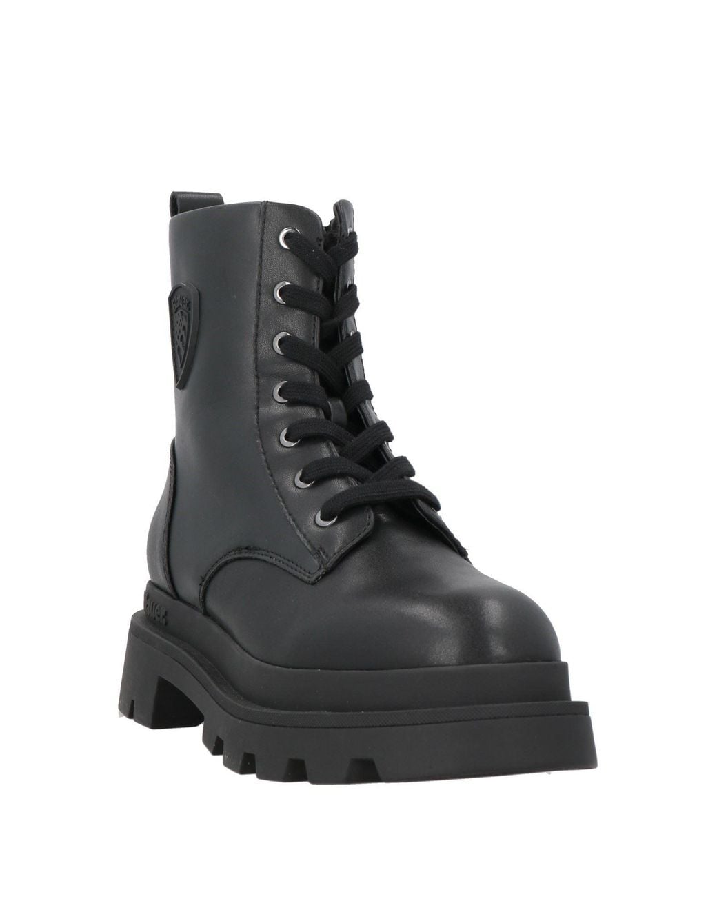 Blauer Black Stiefelette