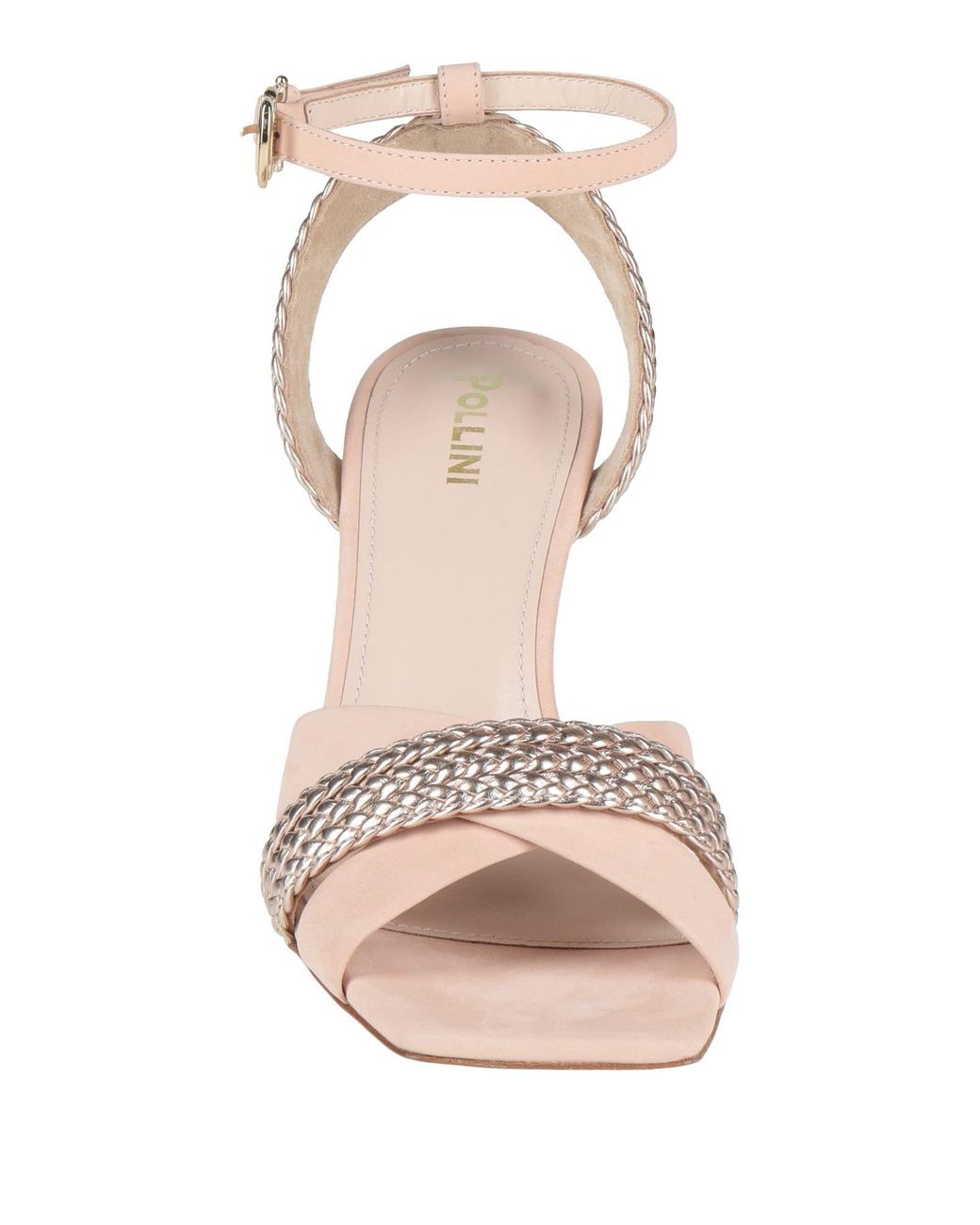 Pollini Pink Sandals Leather