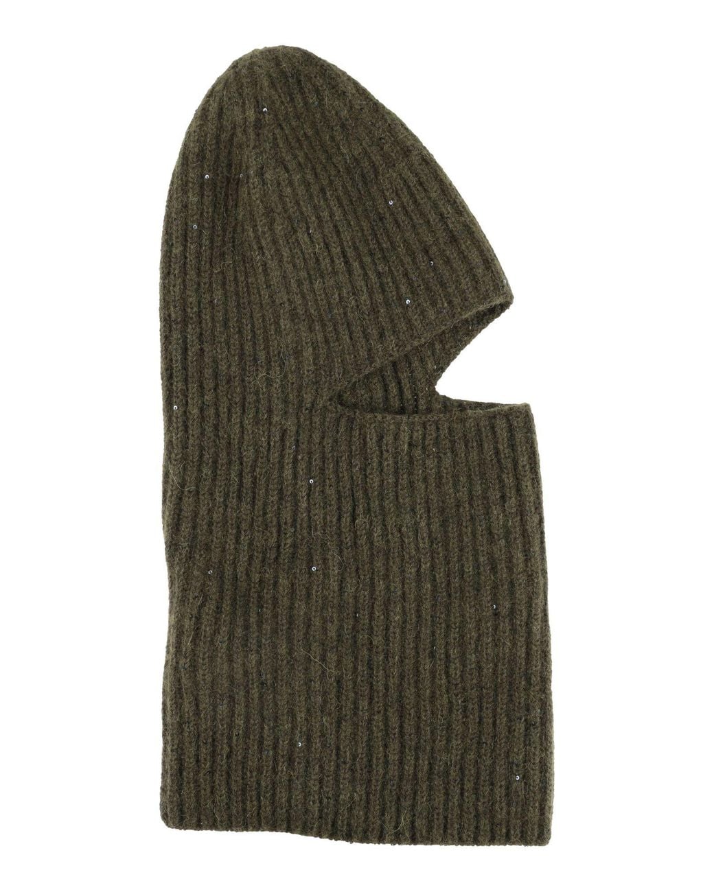 Fabiana Filippi Green Hat Virgin Wool, Silk, Cashmere, Alpaca Wool, Polyester