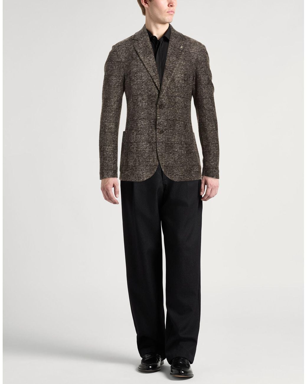 AT.P.CO Gray Blazers for men