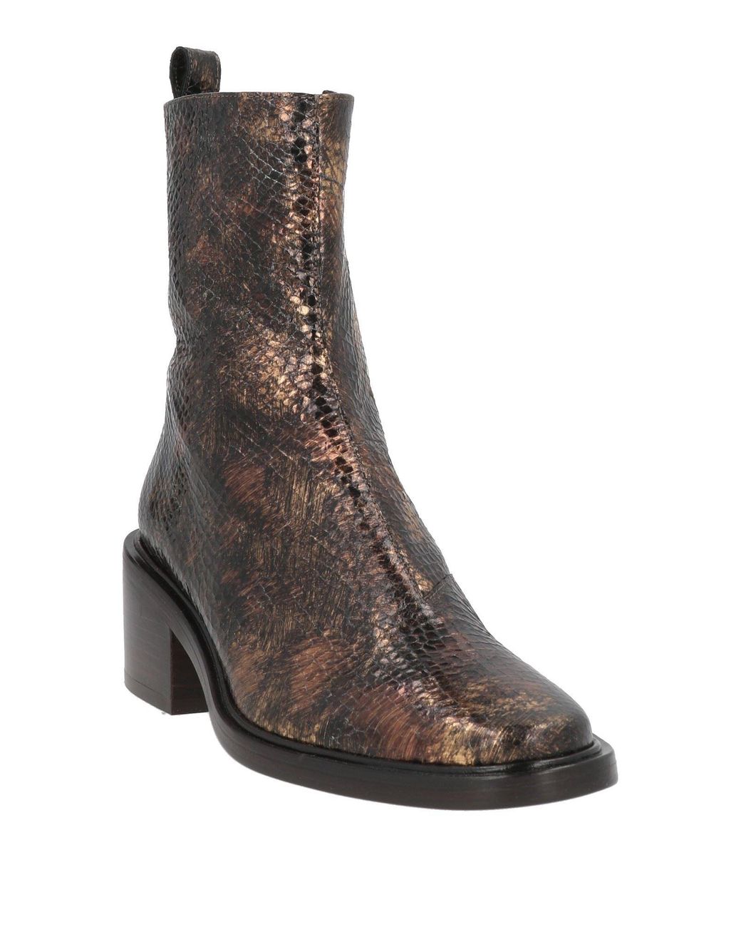 Zinda Brown Ankle Boots