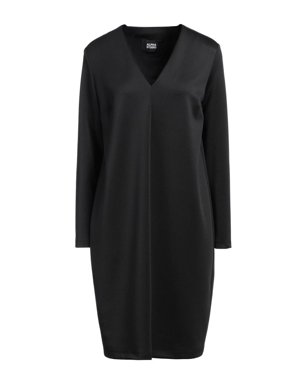 Alpha Studio Black Mini Dress
