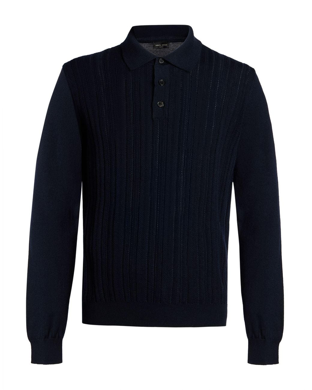 Roberto Collina Blue Sweater Merino Wool for men