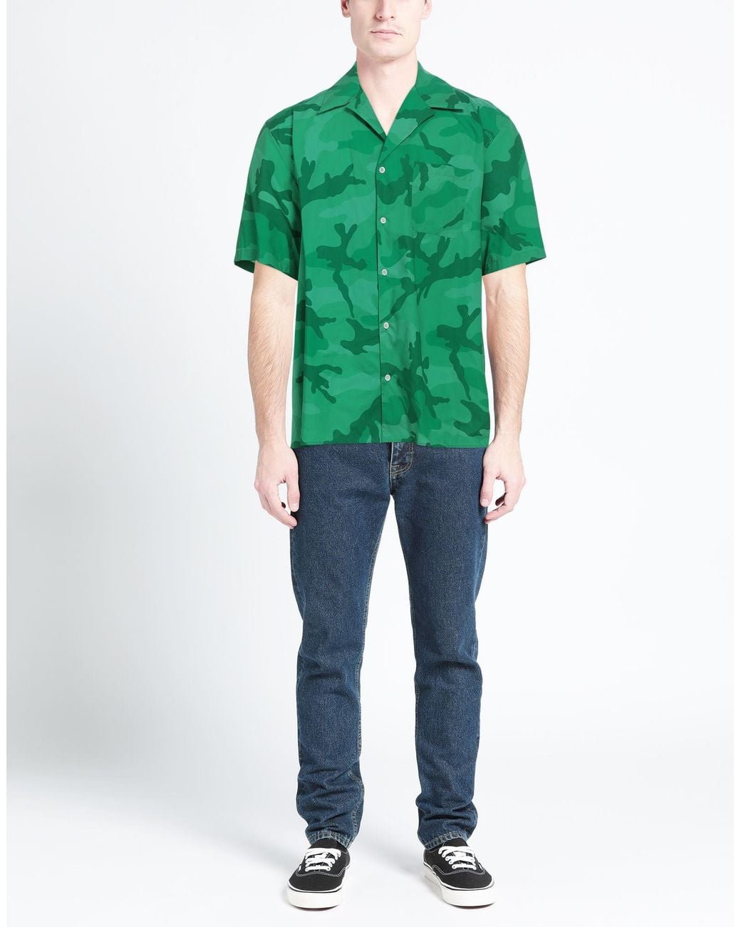 Valentino Garavani Green Shirt for men