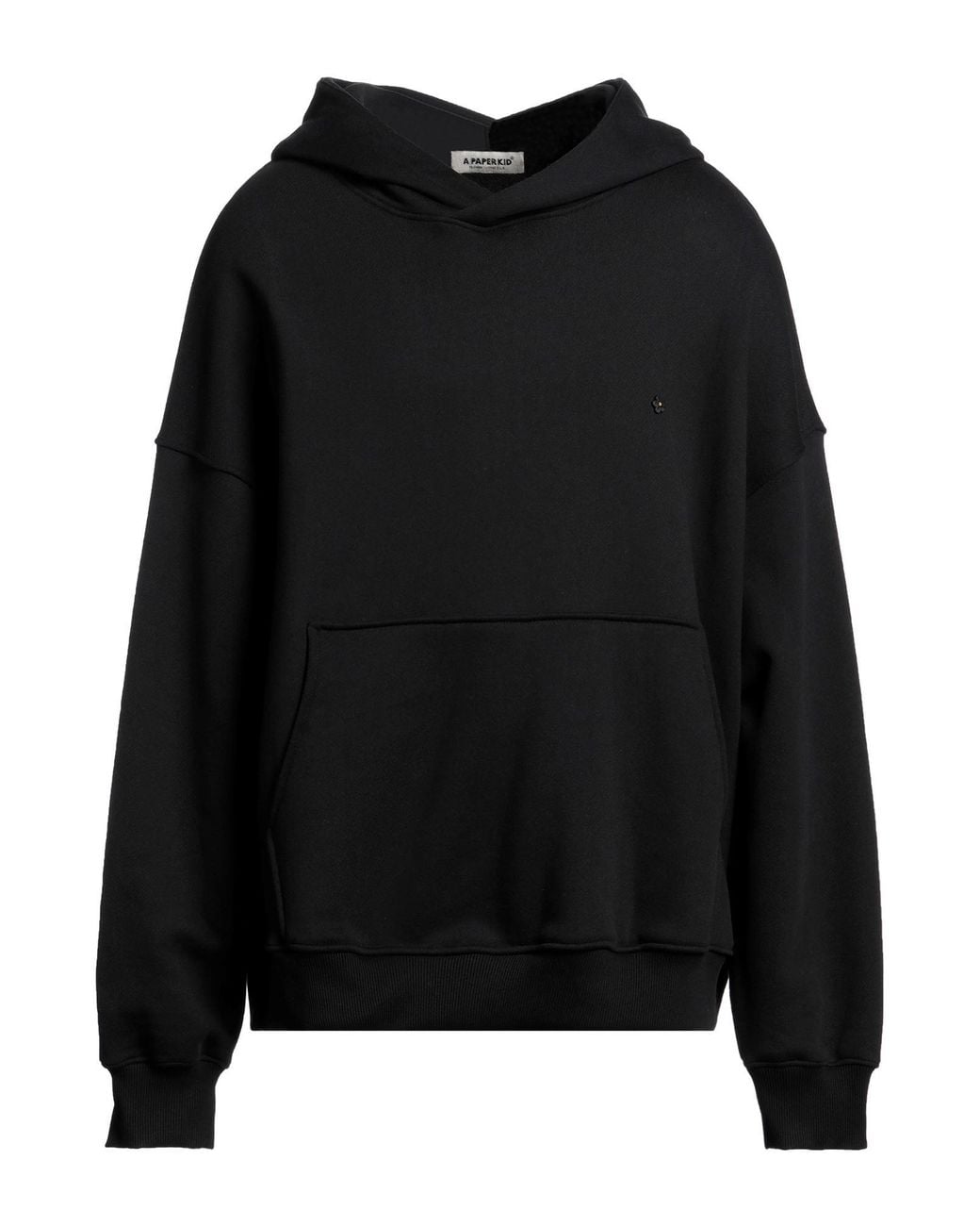 Sudadera A PAPER KID de hombre de color Black