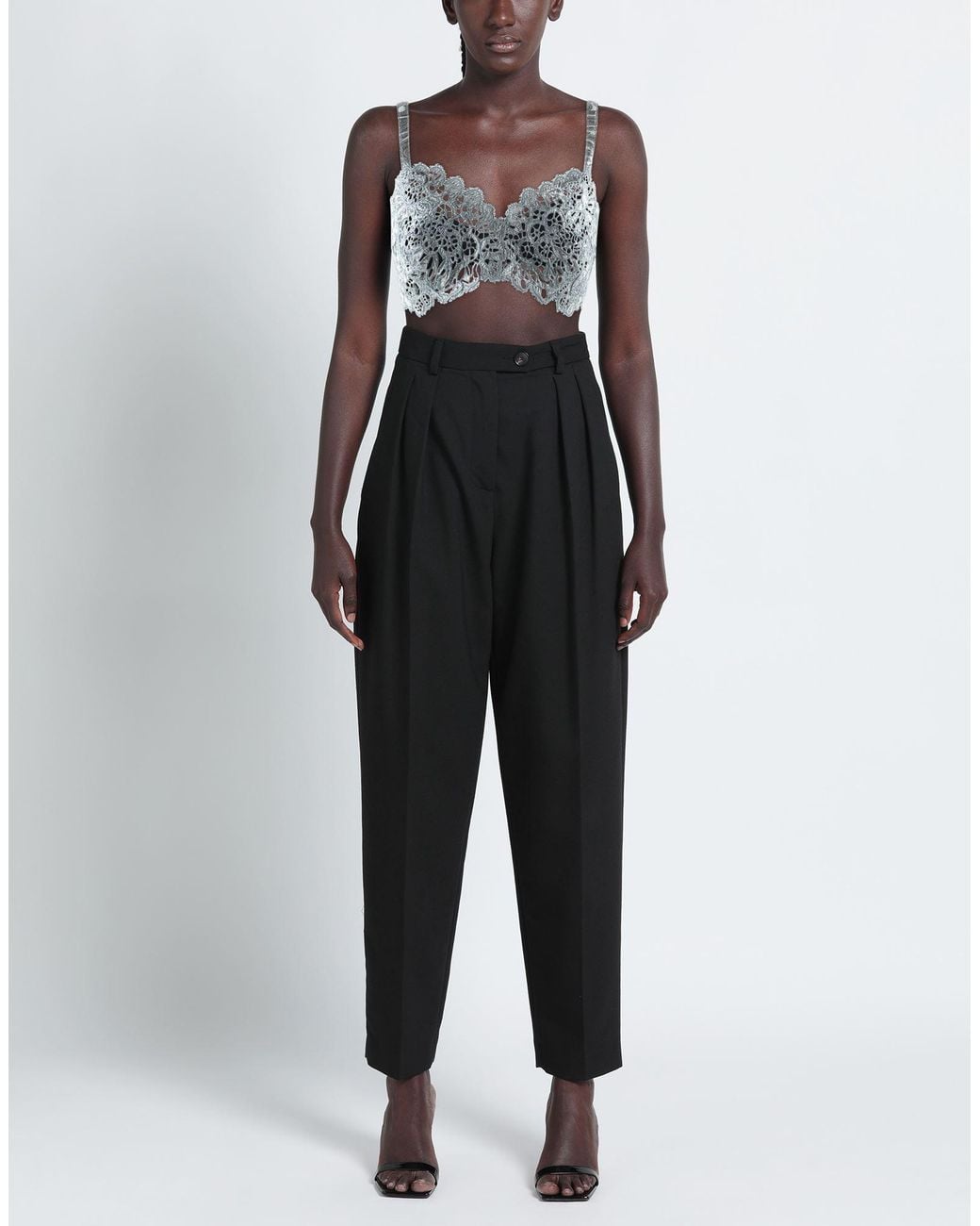 Ermanno Scervino Gray Top