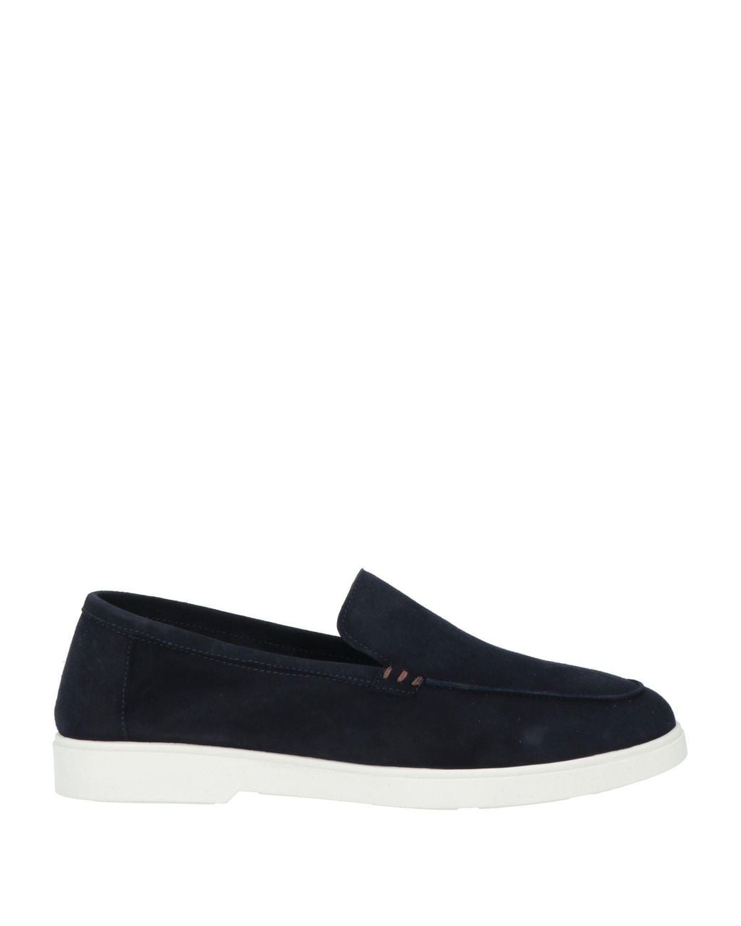Fabiano Ricci Blue Midnight Loafers Leather