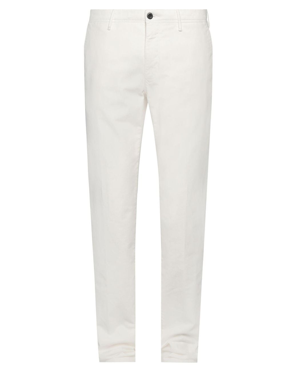 Incotex White Trouser for men