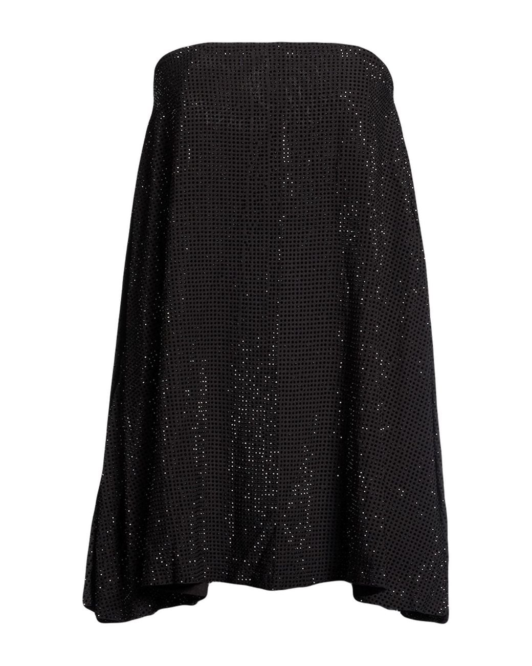 retroféte Black Mini Dress Viscose