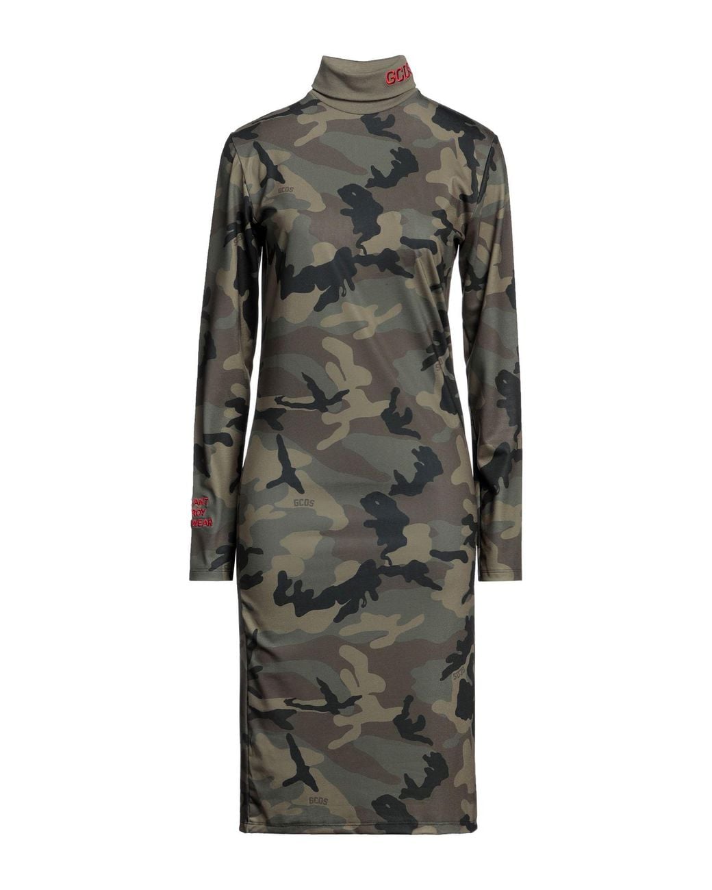 Gcds Gray Midi Dress