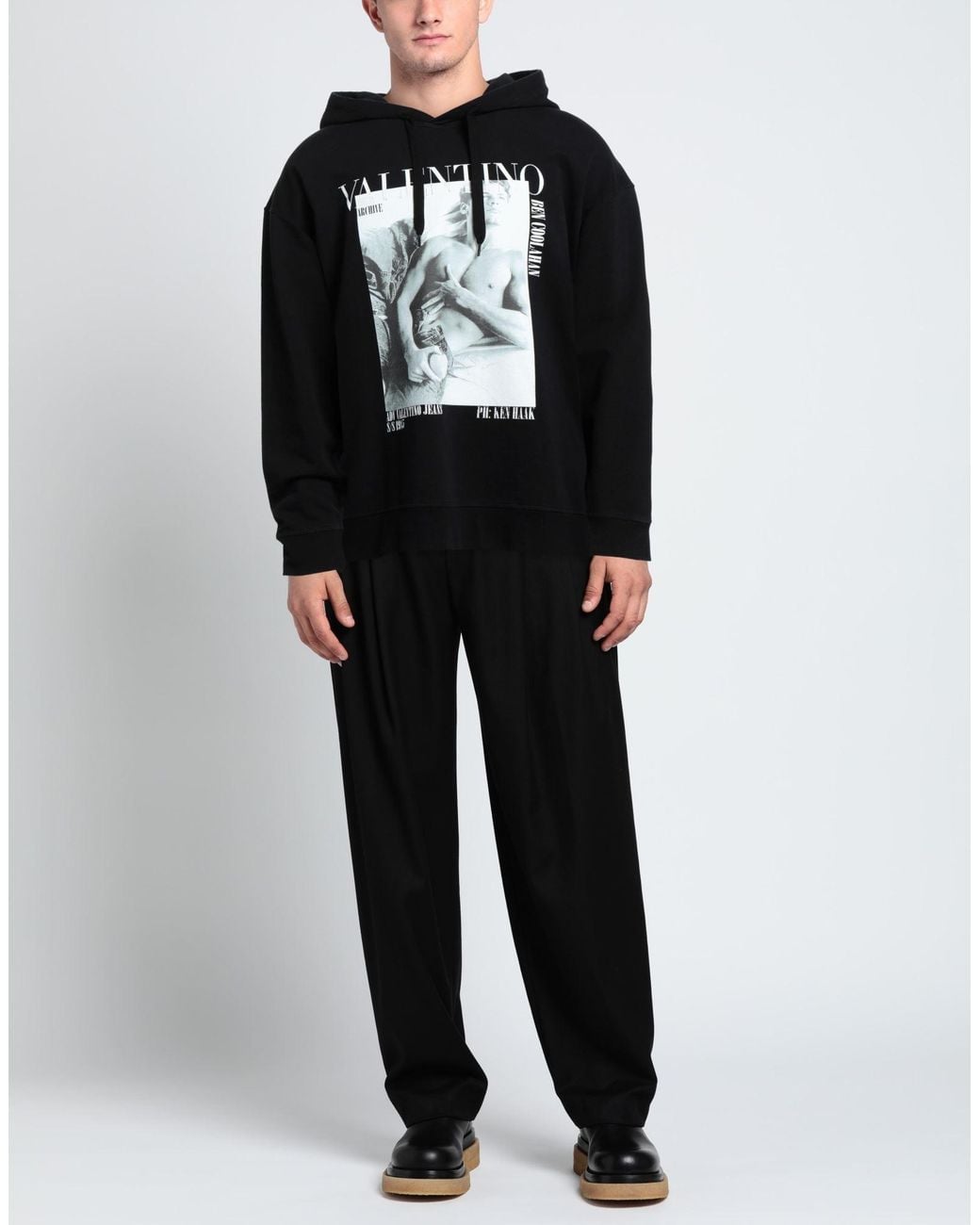 Valentino Garavani Black Sweatshirt for men