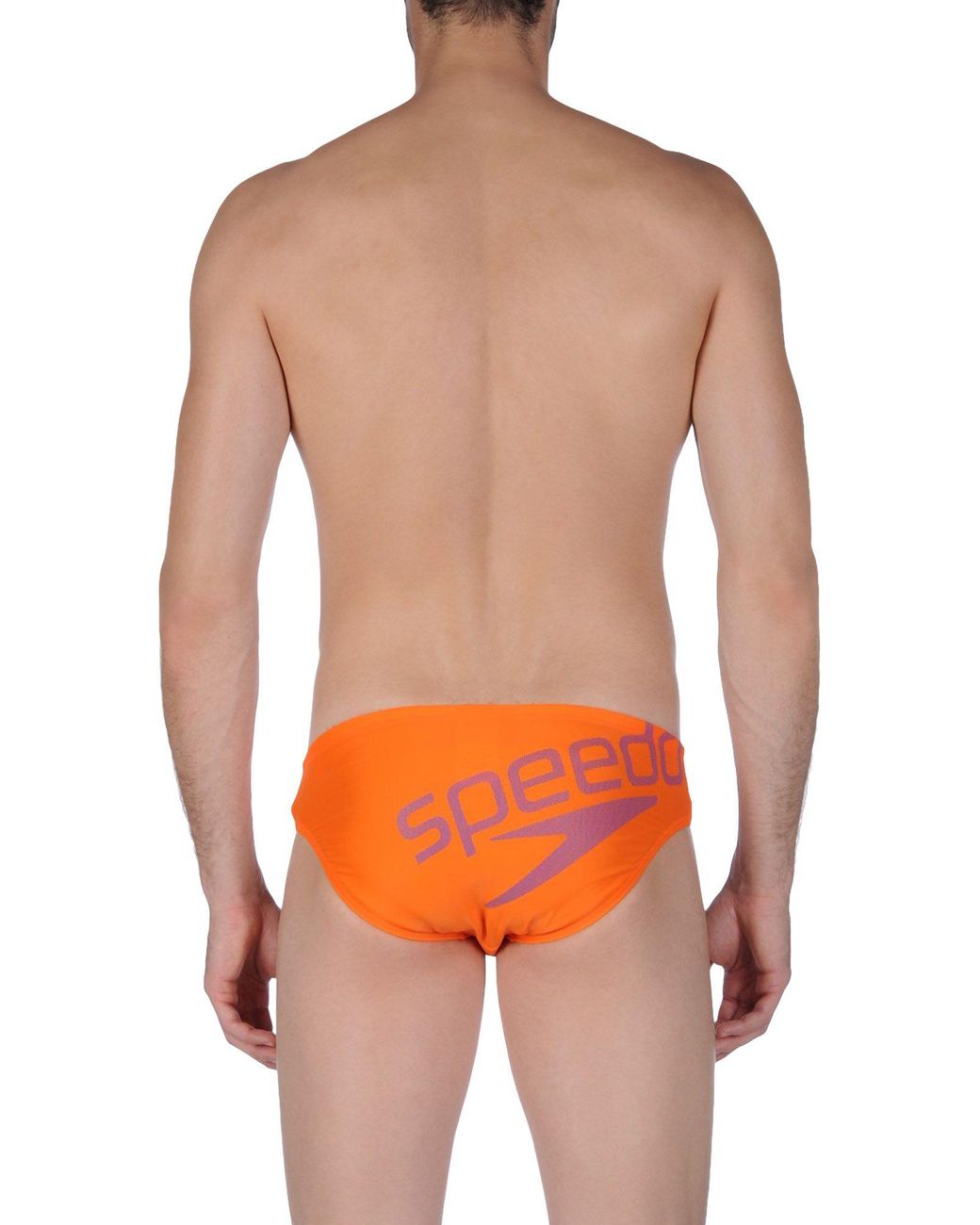 Speedo Synthetic Swim Brief in Orange for Men | Lyst