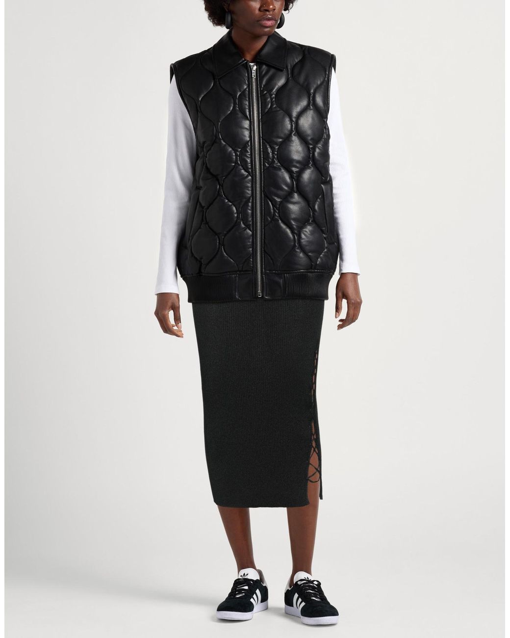 Pinko Black Midi Skirt