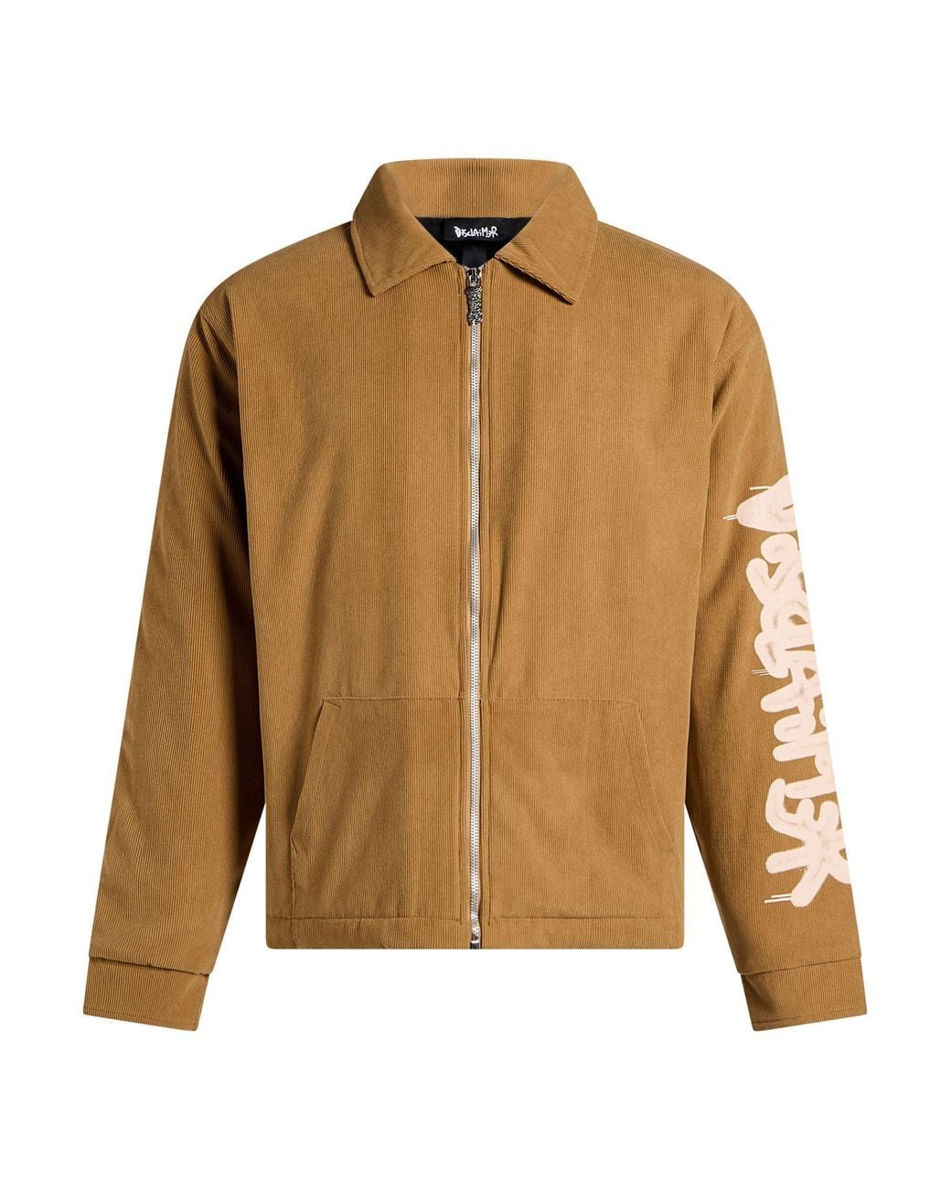 DISCLAIMER Brown Camel Jacket Polyester for men