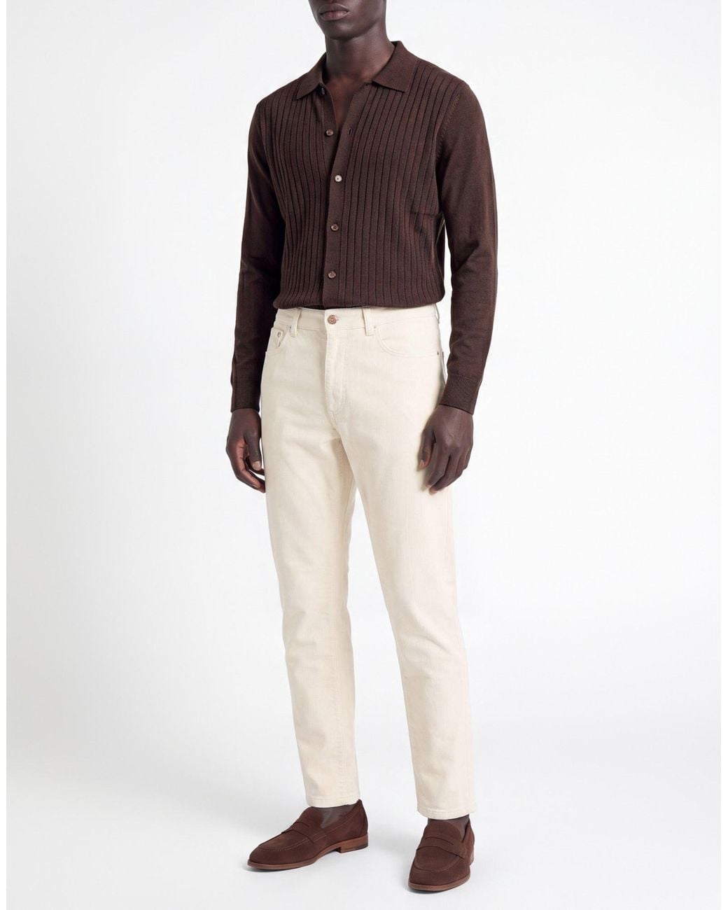 Officina 36 Natural Trouser for men