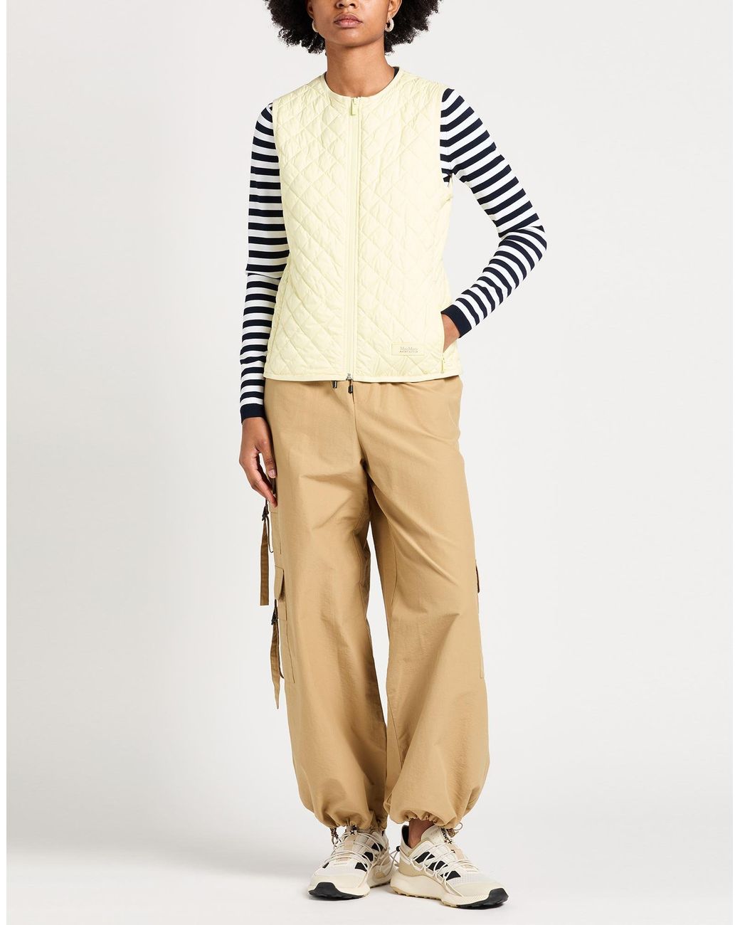 Chompa Sin Mangas Max Mara de color Yellow