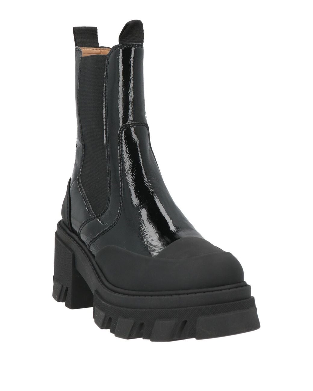 Ganni Black Ankle Boots