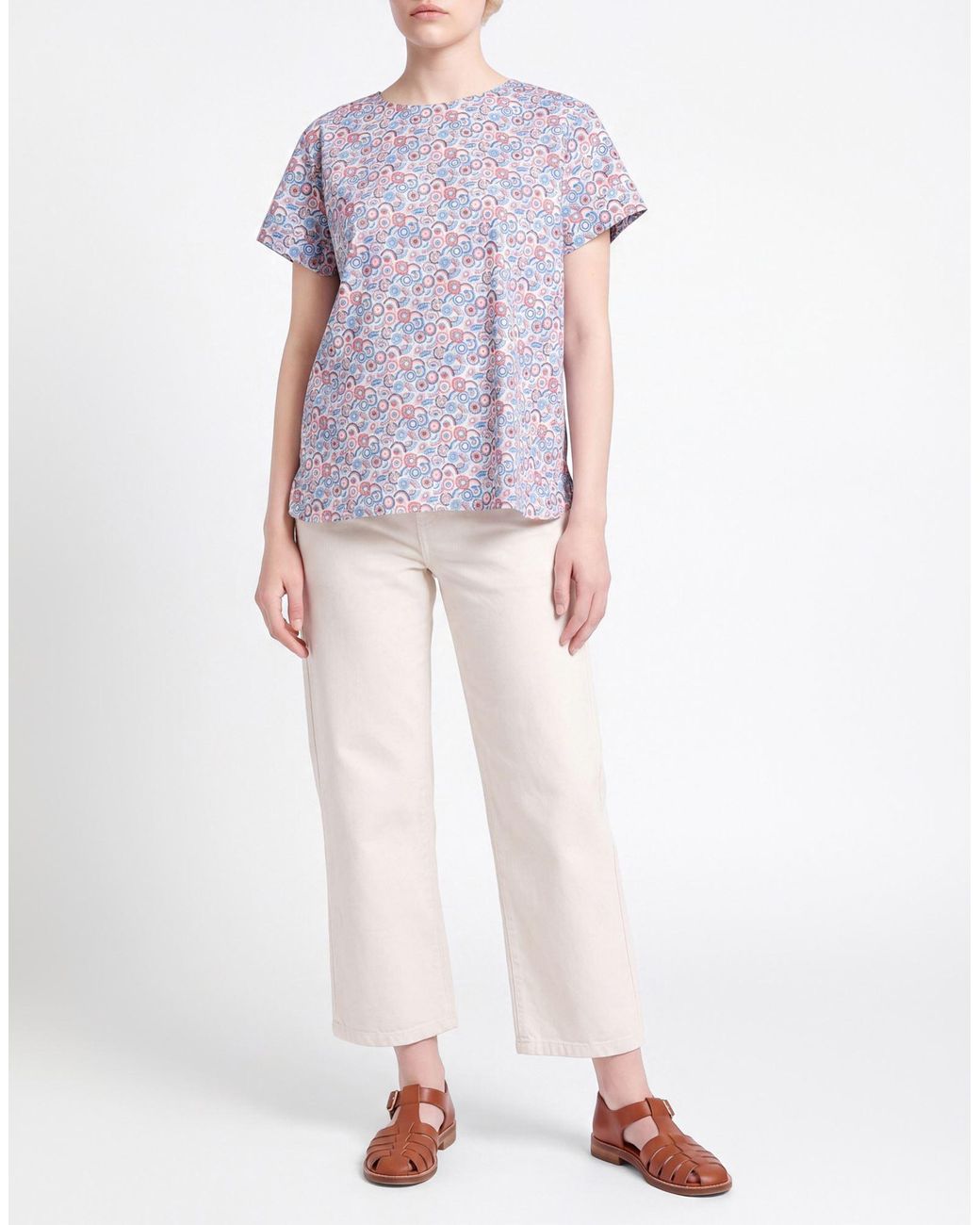 Xacus Blue Top Cotton