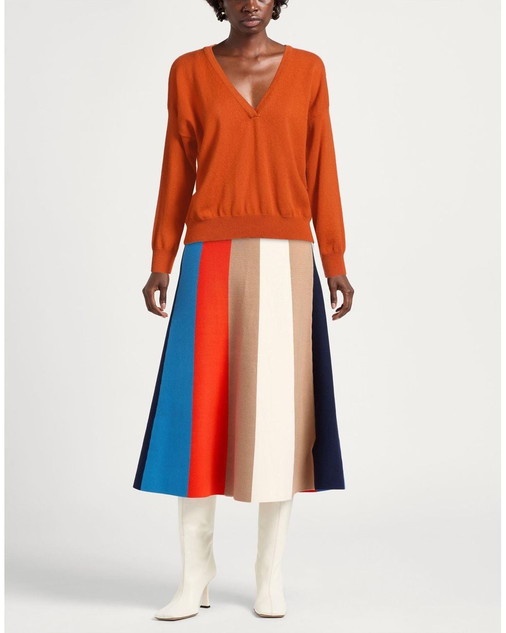 Pullover Alpha Studio de color Orange