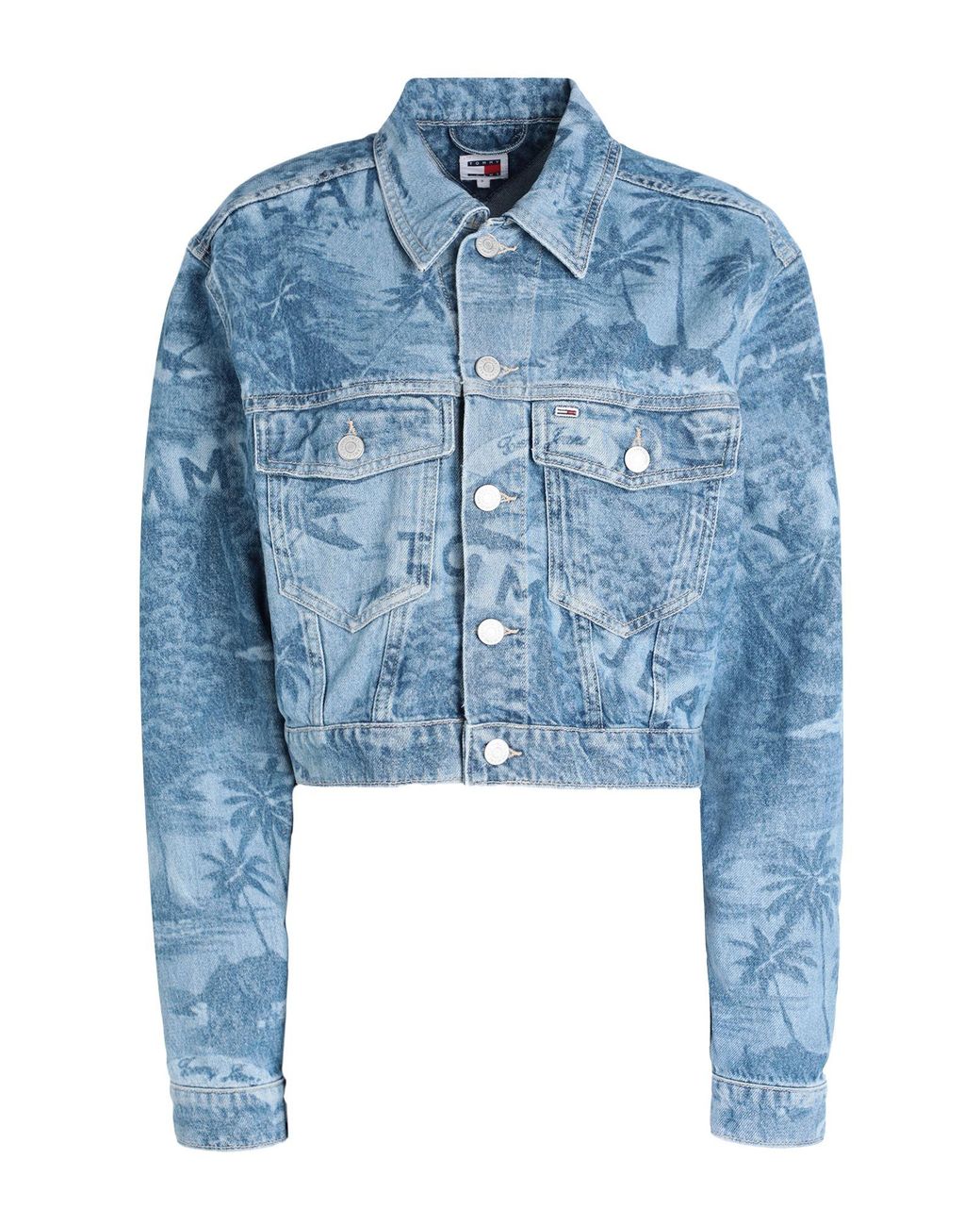 Tommy Hilfiger Blue Denim Outerwear