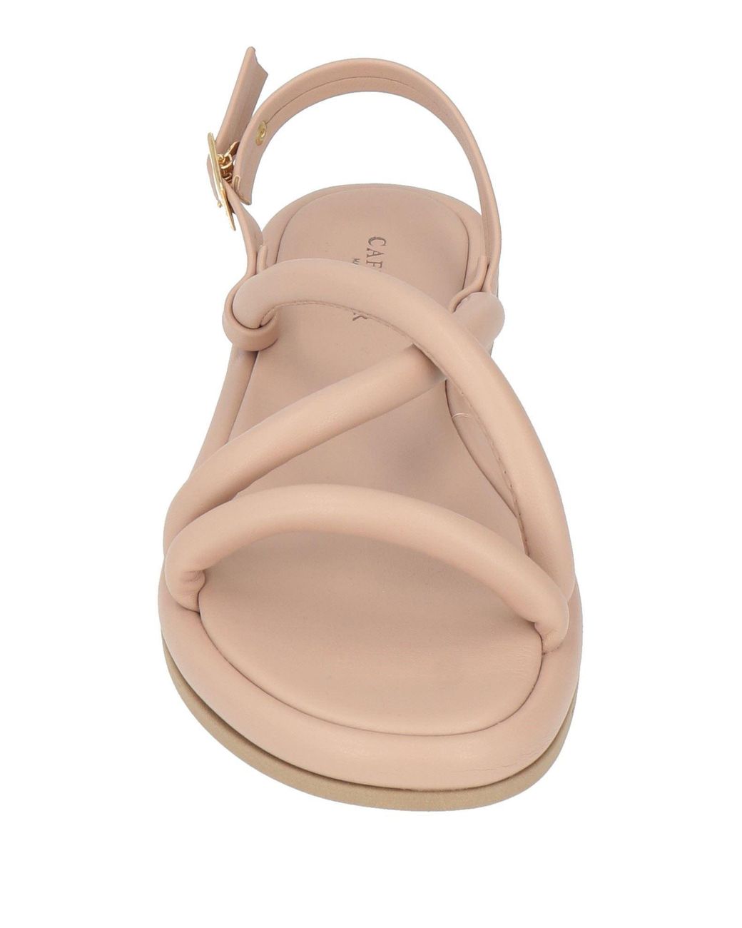 CafeNoir Natural Sandals