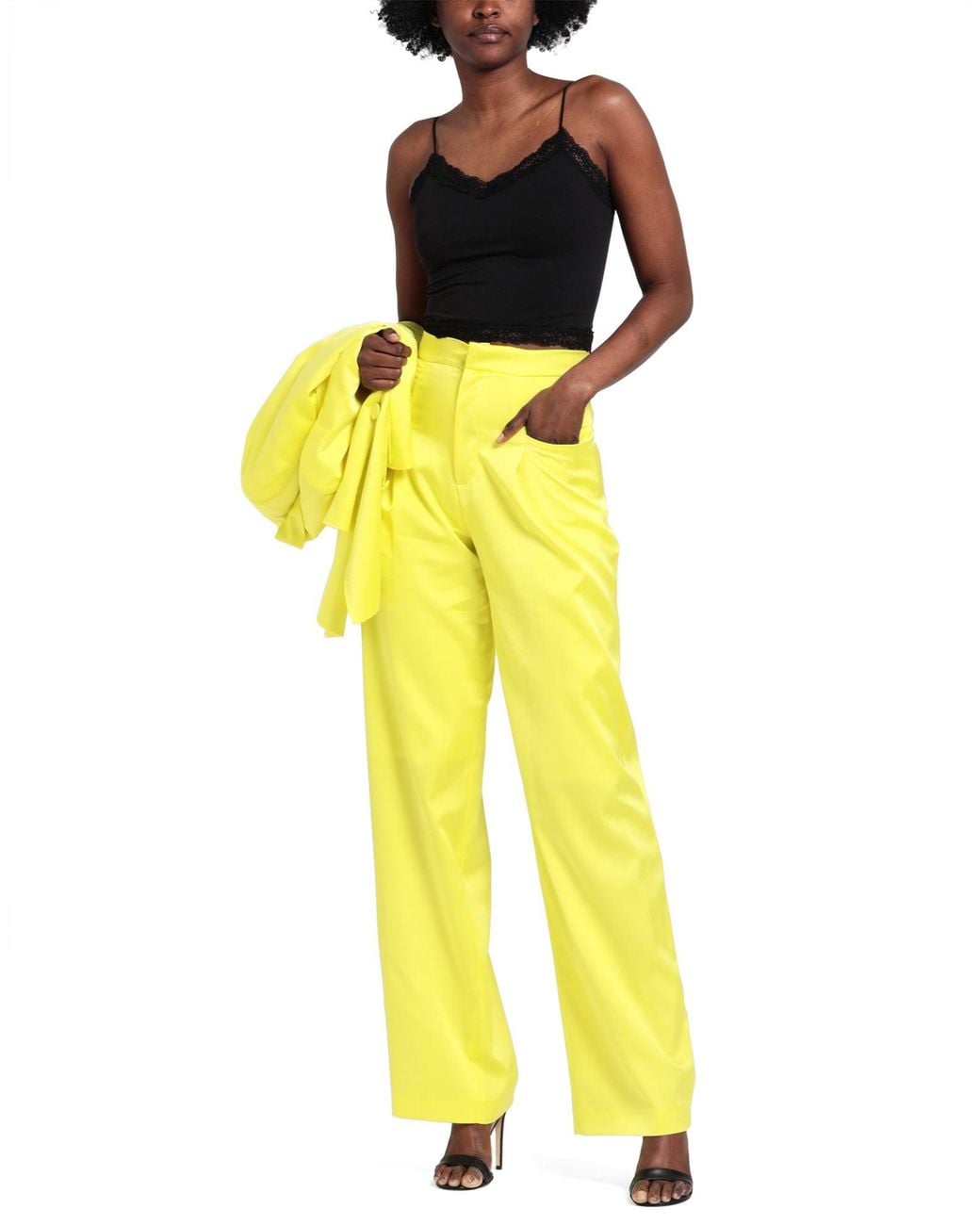 Nineminutes Yellow Pantalone