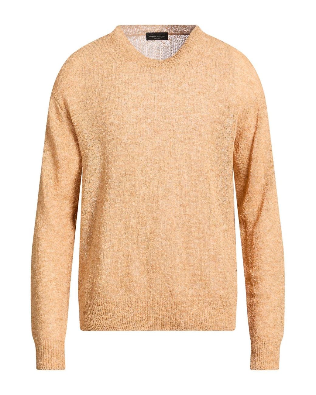 Roberto Collina Pullover in Natural für Herren