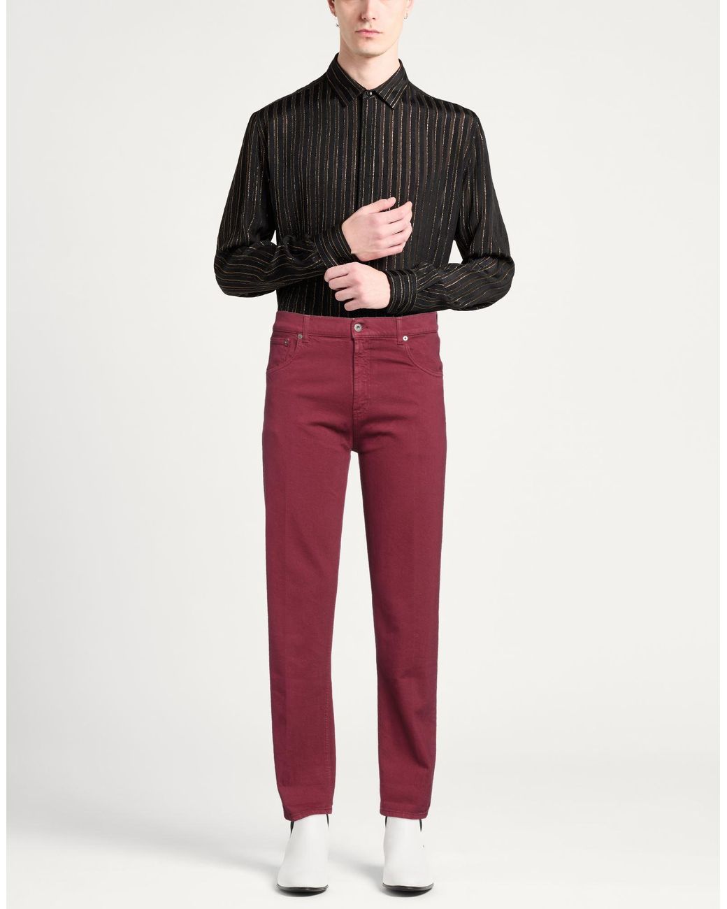 Dondup Red Jeans for men