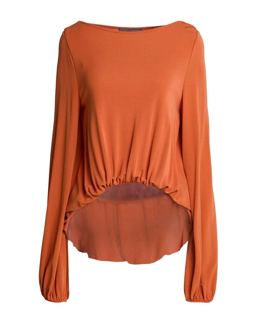 Alberta Ferretti Orange Top