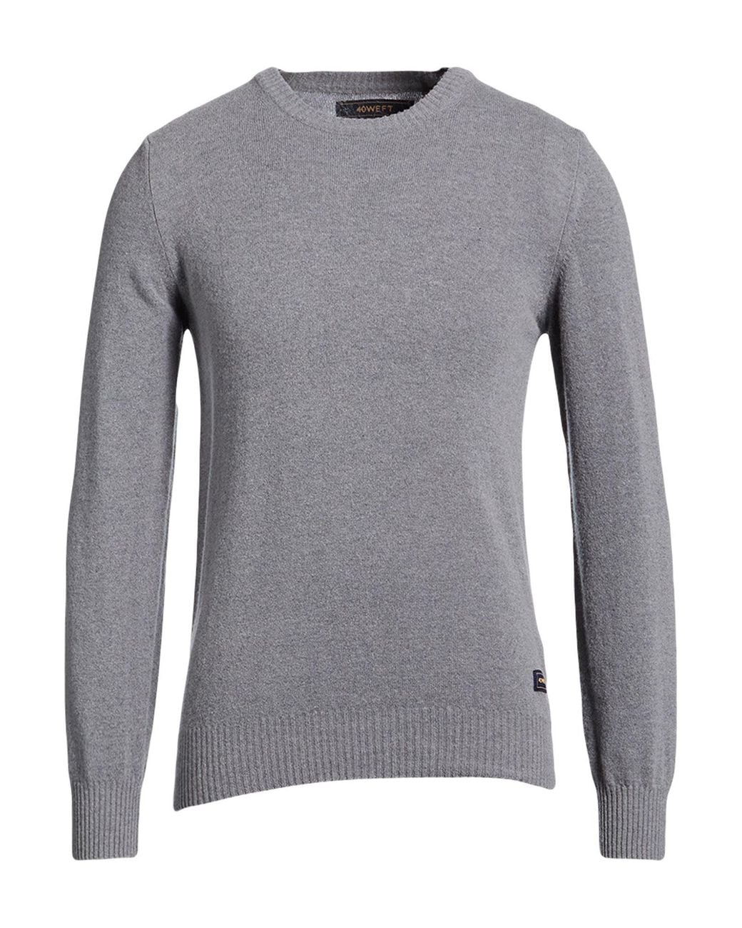 40weft Gray Light Sweater Wool, Polyamide for men