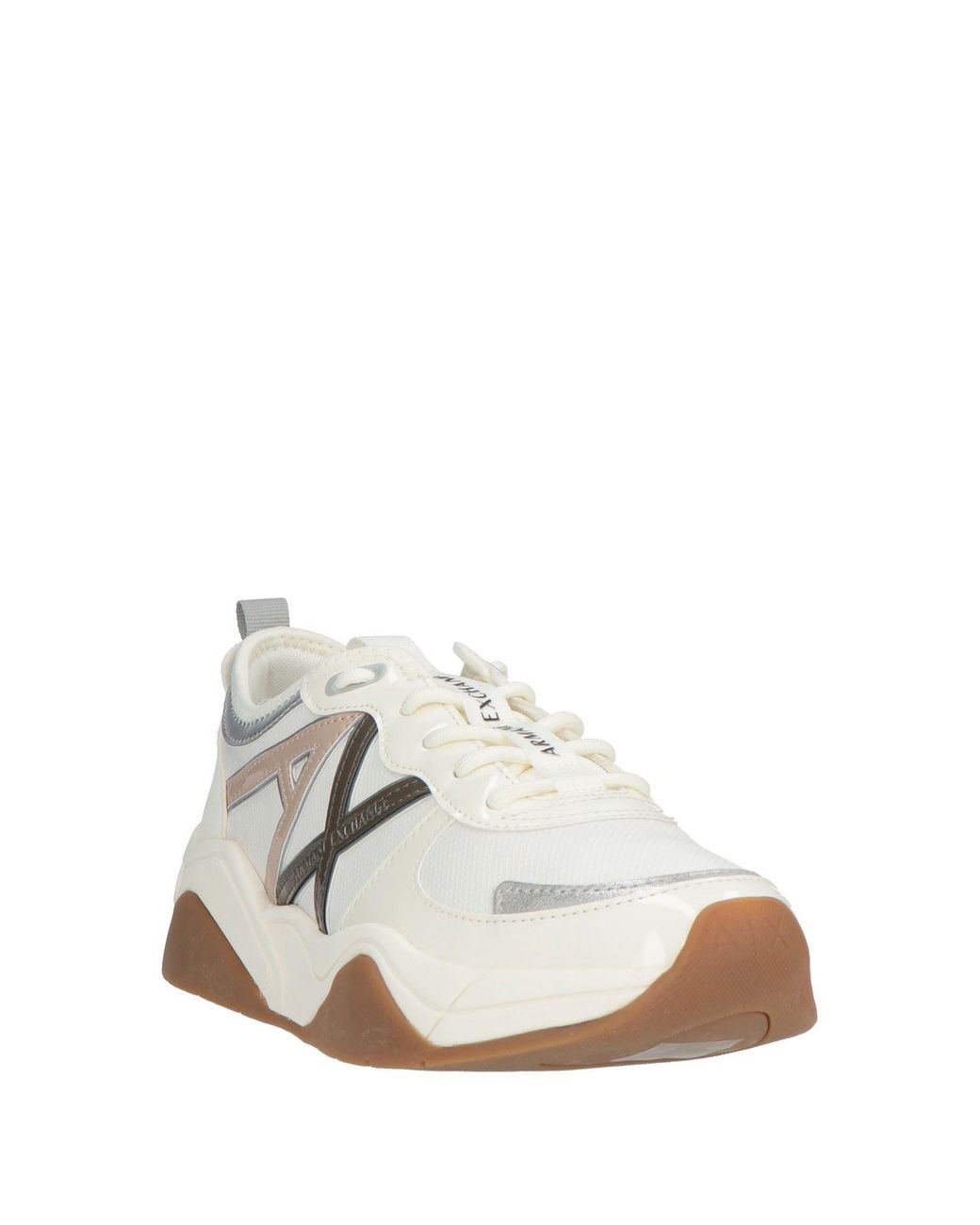 ARMANI EXCHANGE White Trainers