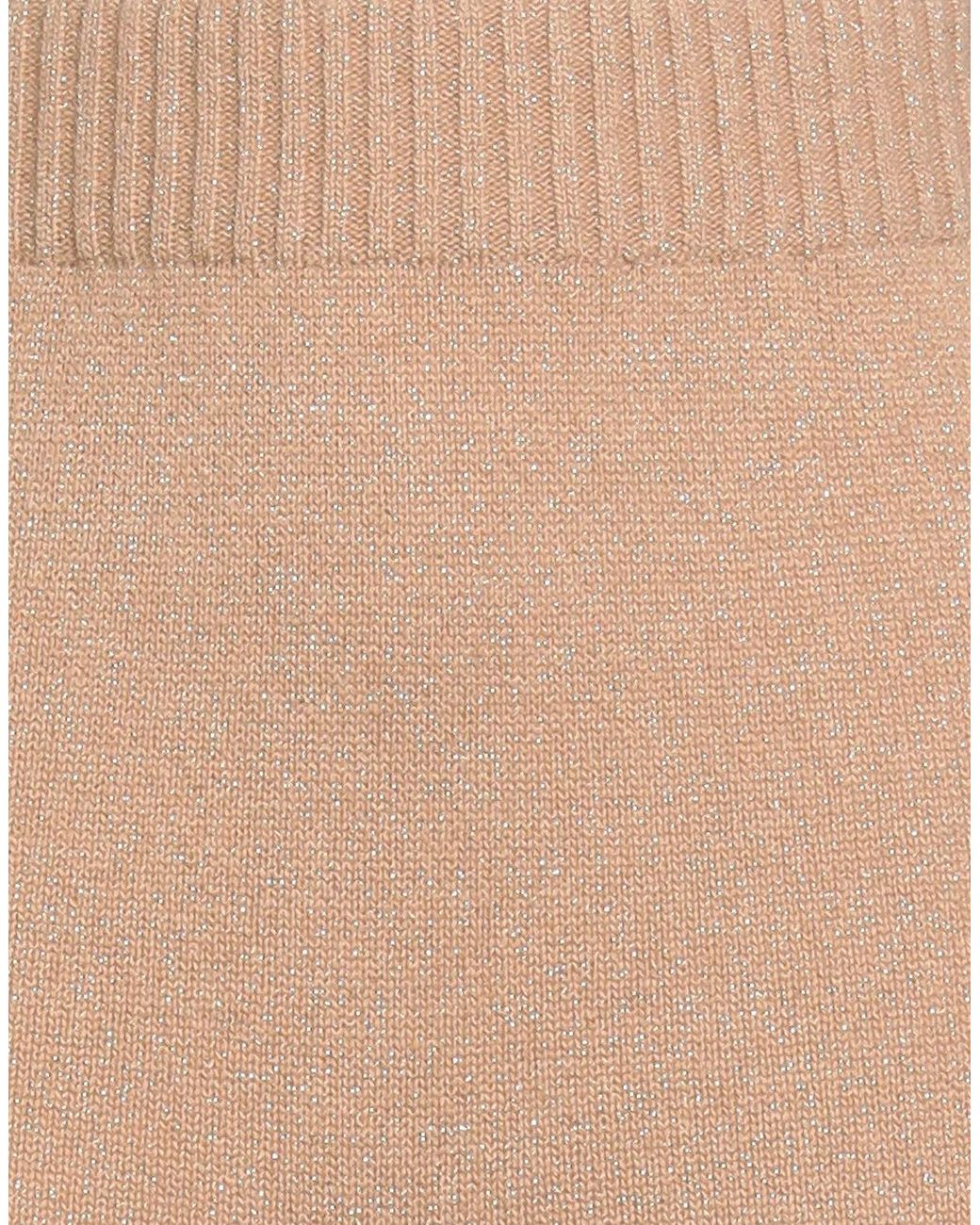 Twinset White Camel Pants Wool, Cashmere, Polyester