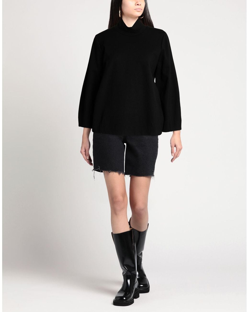European Culture Black Sweatshirt
