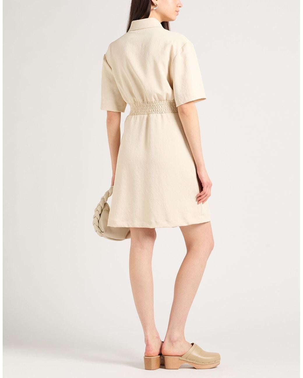 Sandro Natural Mini Dress