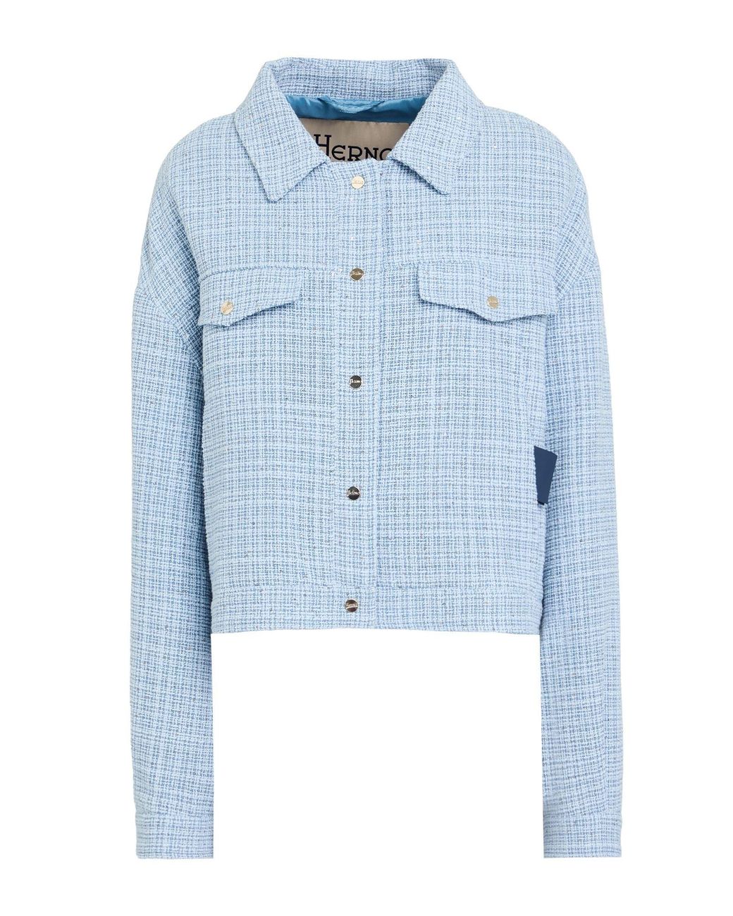 Herno Blue Sky Jacket Cotton, Polyester