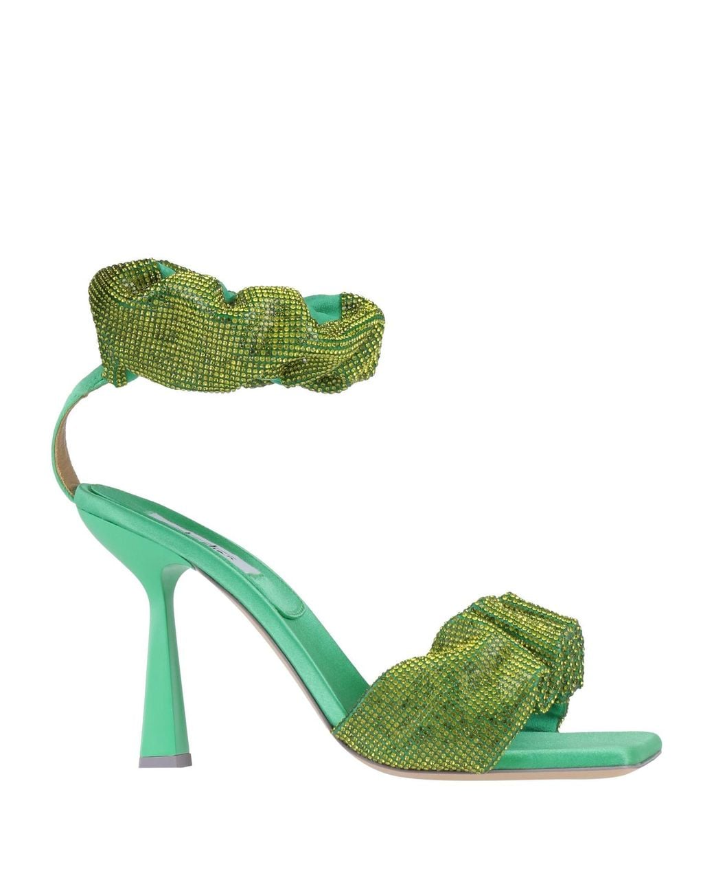 Sebastian Milano Green Sandals