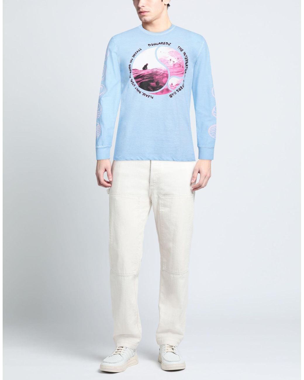 DSquared² Blue T-shirt for men