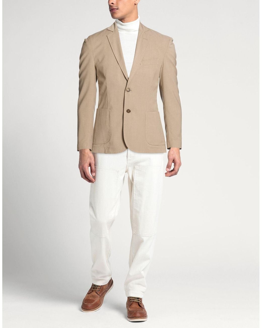Squad² Natural Blazer for men