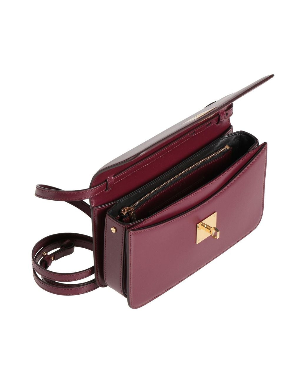 Golden Goose Deluxe Brand Purple Gioia Leather Shoulder Bag