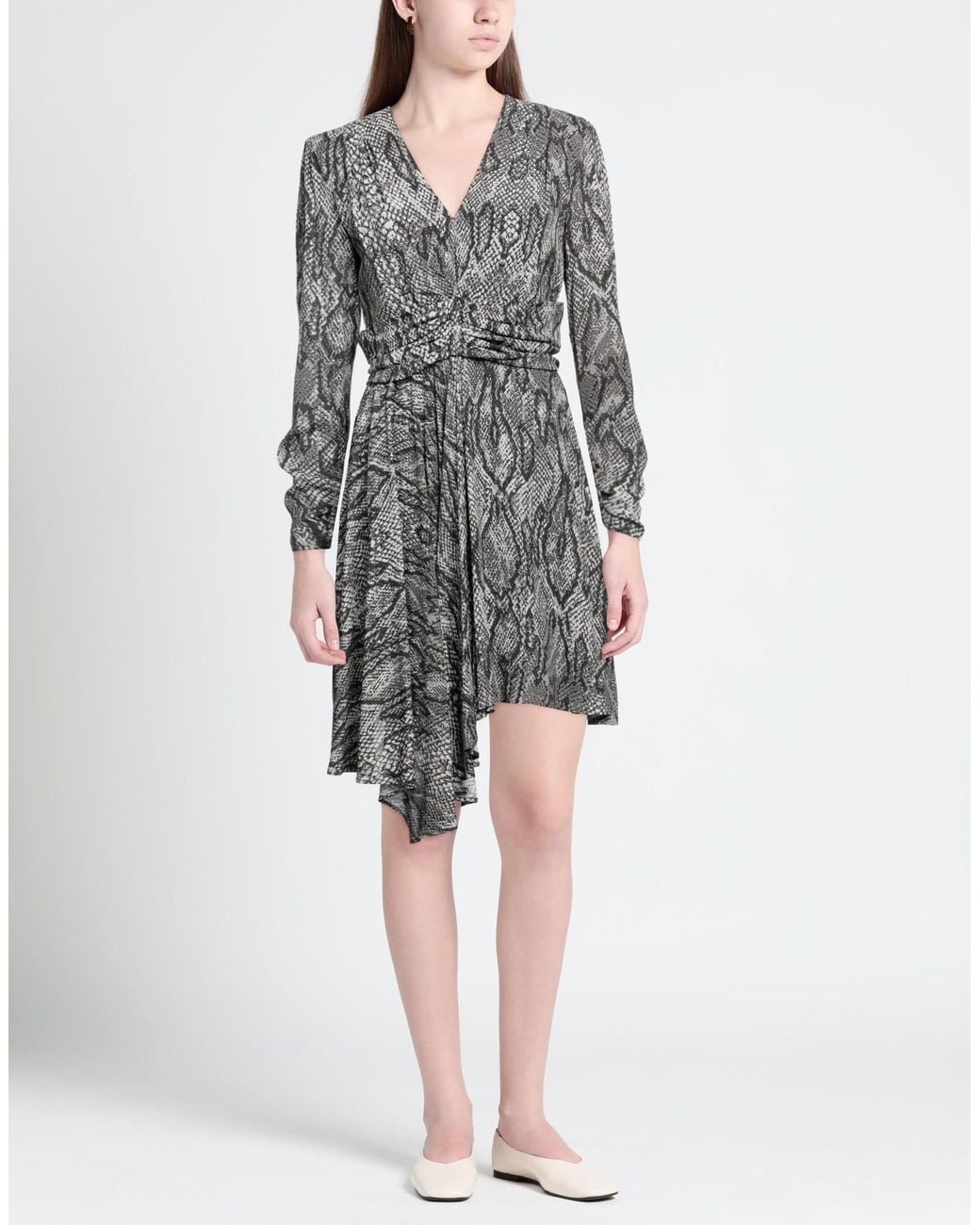 SEVENTY VENEZIA Gray Mini Dress