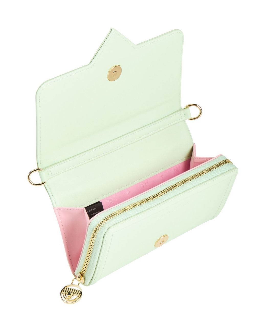 Chiara Ferragni Green Cross-Body Bags