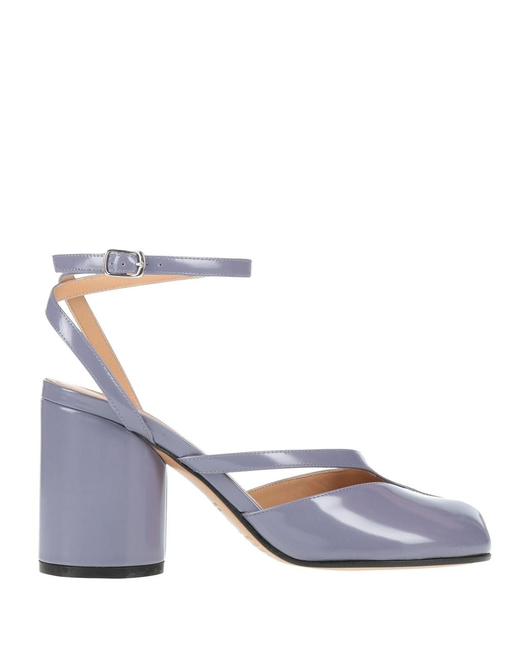 Maison Margiela Metallic Pumps Leather