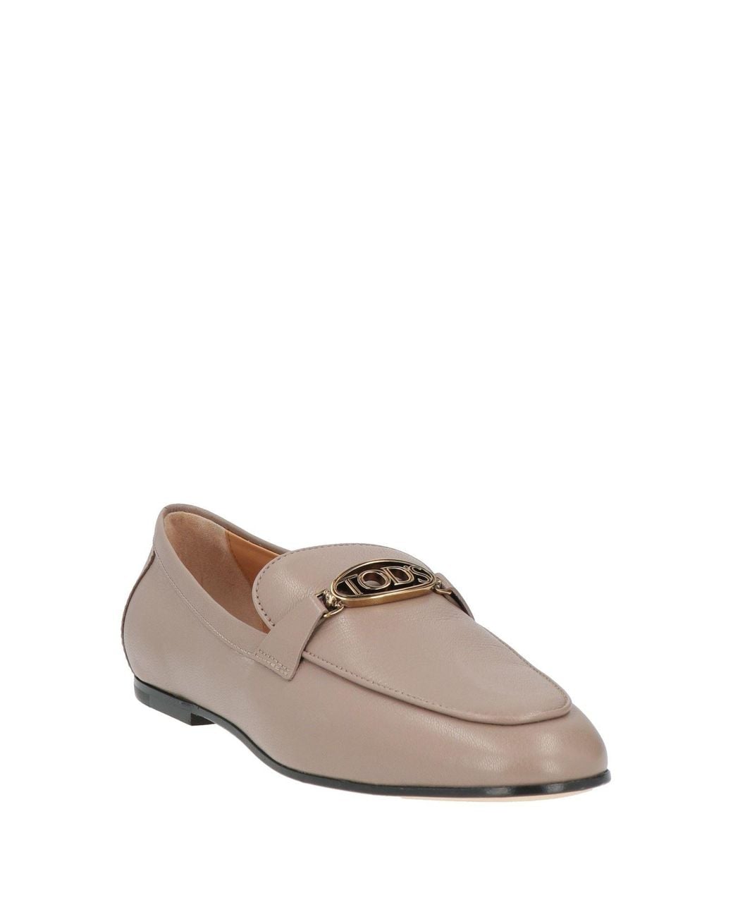 Tod's Gray Mokassin