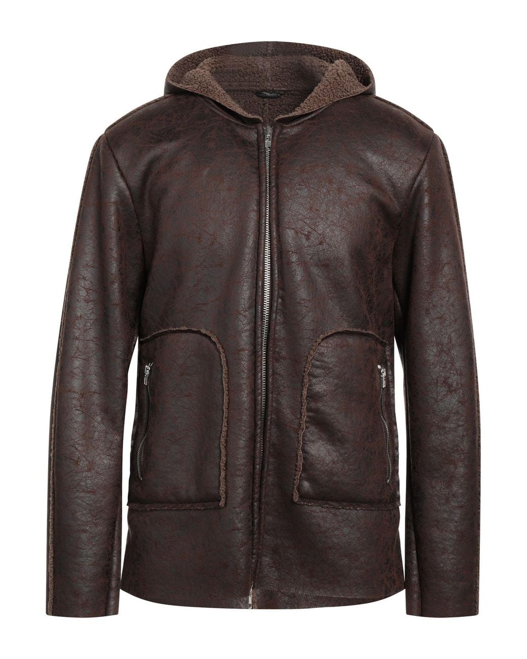 Daniele Alessandrini Brown Jacket for men