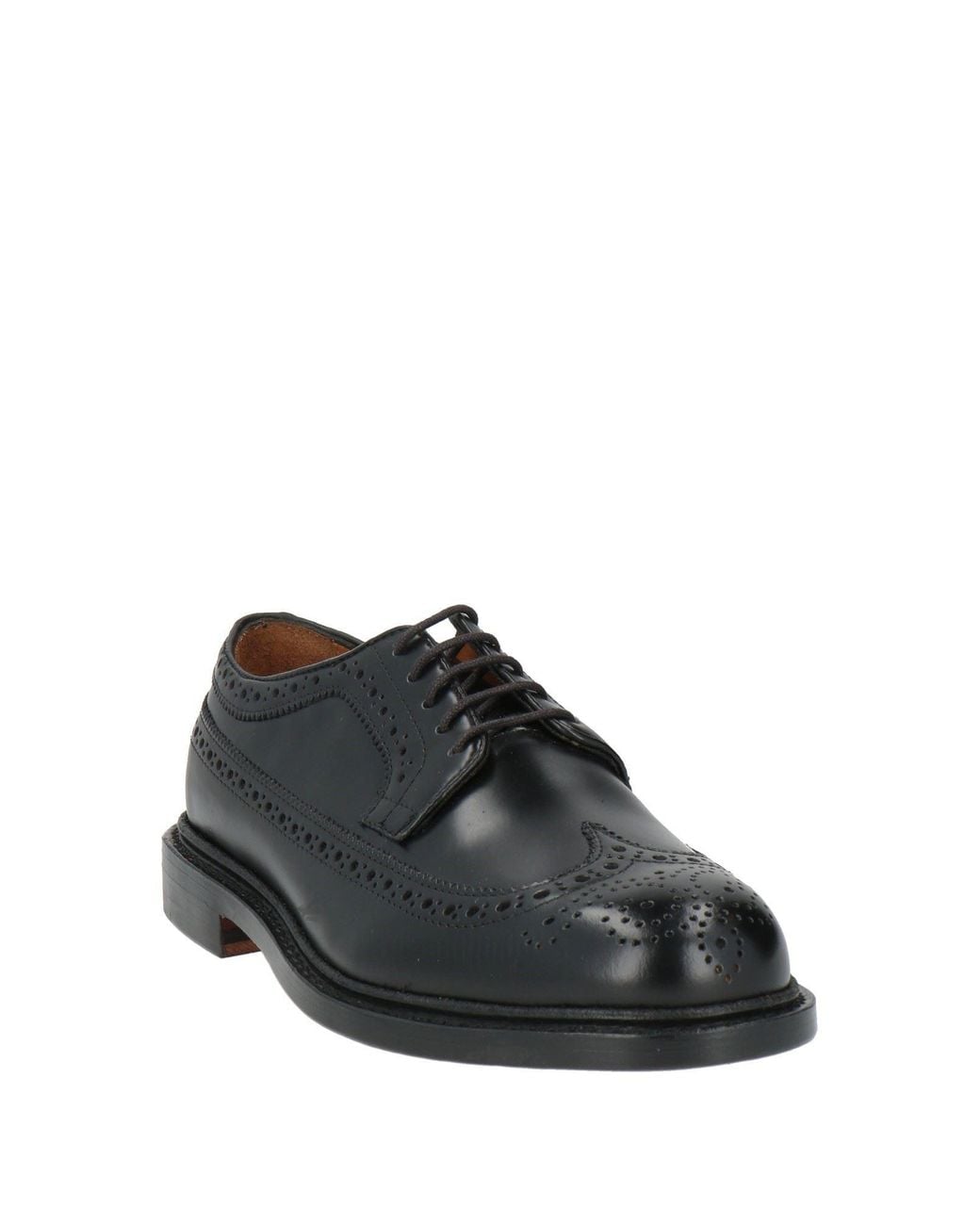 Sebago Black Lace-Up Shoes Leather for men