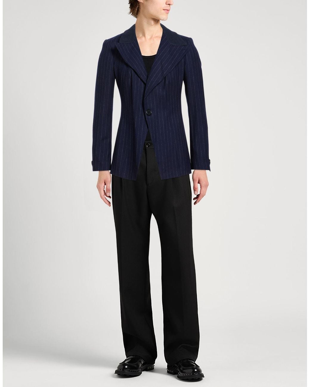 Bikkembergs Blue Blazer Wool for men