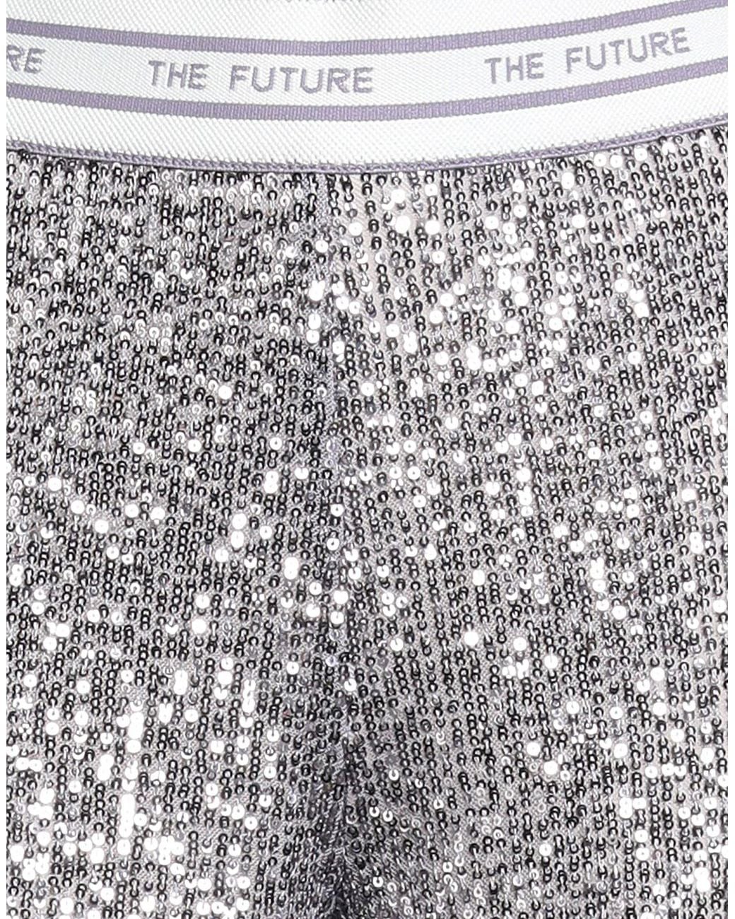 Cambio Gray Lilac Pants Polyester, Modal, Elastane